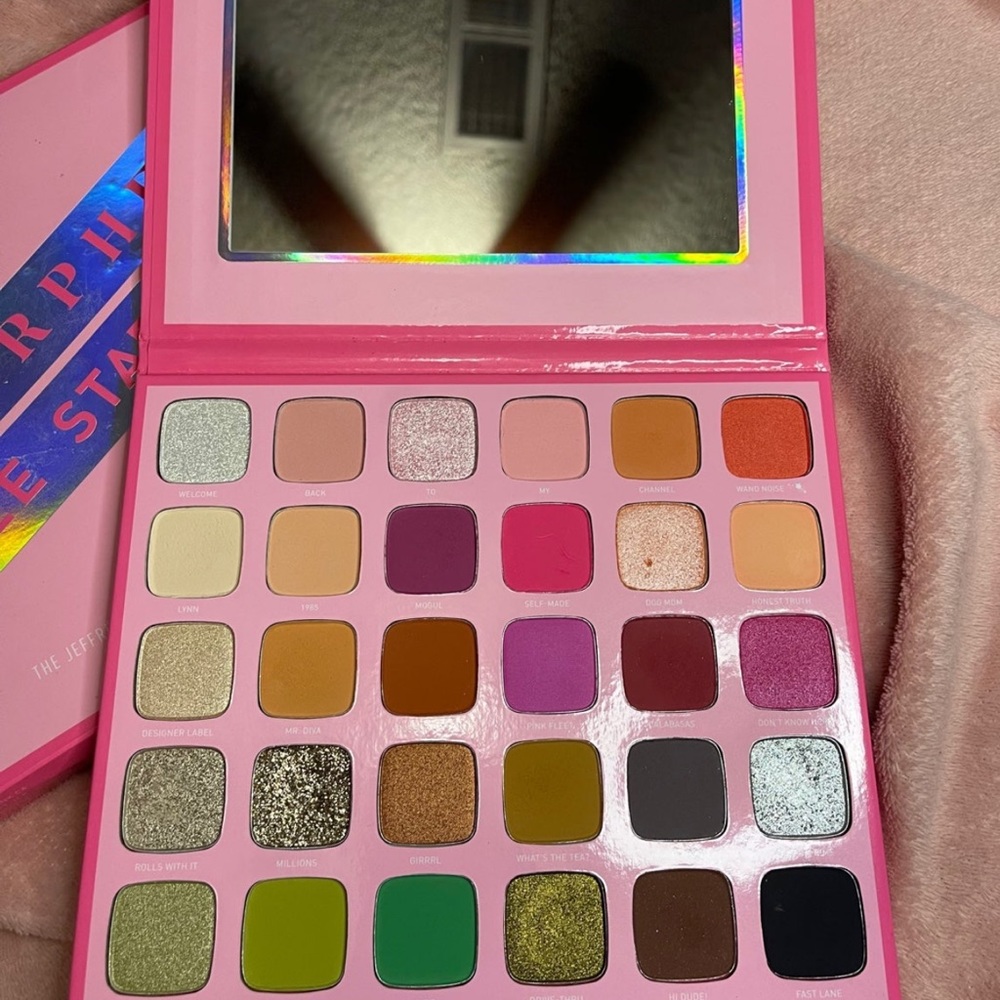 morphe x jefree star eyeshadow palette